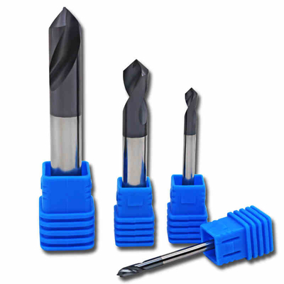 Chamfering Knife Hss End Mill With Fixed Point Drill Milling Cutter Cutting Aluminum