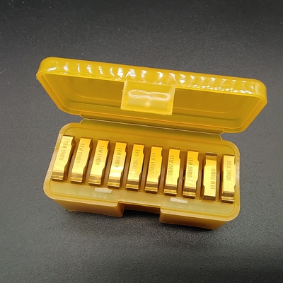 Commande numérique par ordinateur indexable de carbure filetant les insertions 16ERAG60 pour le traitement en acier