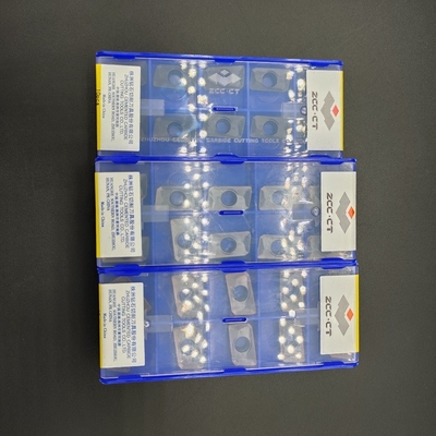 Insertions de rotation de carbure de ZCCCT APMT160408PDER indexables pour le traitement de fer